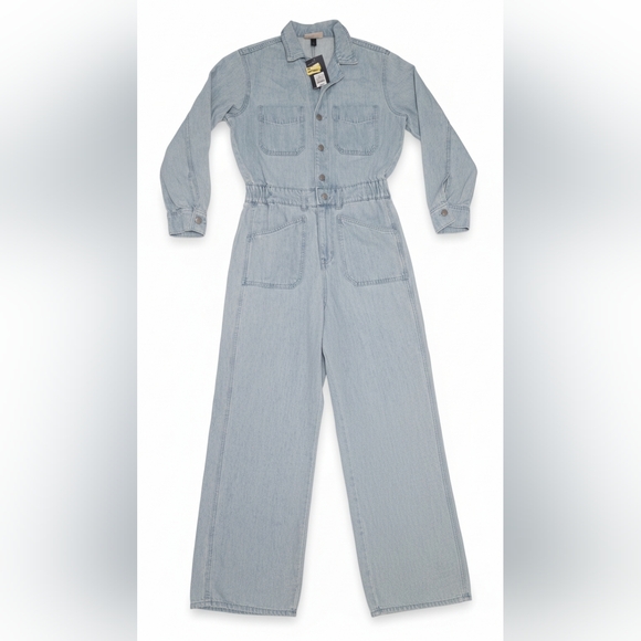 Universal Thread Denim - NWT Brand Universal Thread Denim Utility Jumpsuit - Size 6 - Thick Premium Jean
